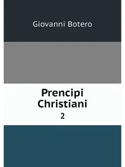 Prencipi Christiani. 2