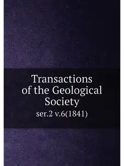 Transactions of the Geological Societ