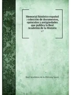 Memorial historico espanol coleccio