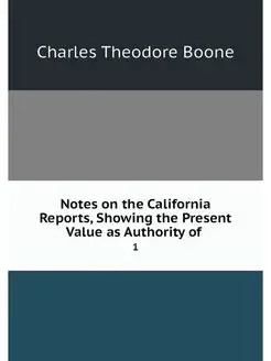 Notes on the California Reports, Show