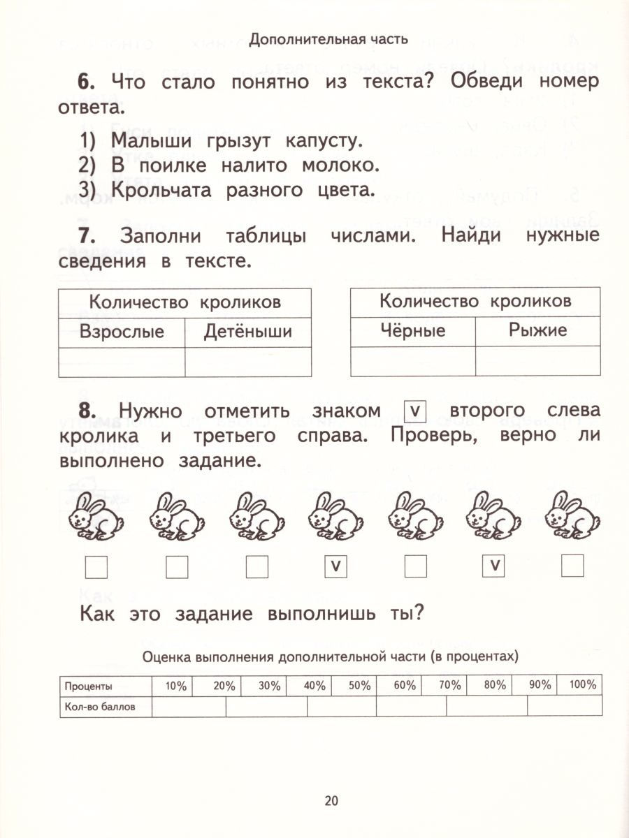 Комплексная работа для первого класса. Комплексная контрольная работа 1 класс математика.