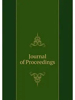 Journal of Proceedings