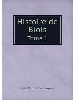 Histoire de Blois. Tome 1