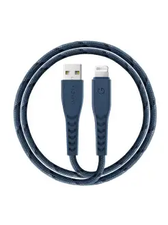 Кабель NyloFlex USB-A to Lightning MFI C89 Green 1.5m