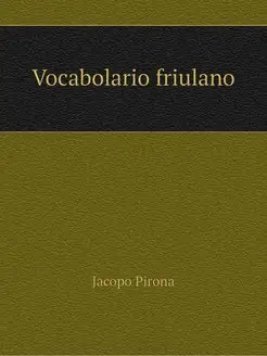 Vocabolario friulano