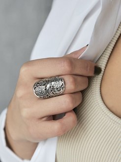 Ювелирное кольцо серебро 925 Юмила 25361694 купить за 2 749 ₽ в интернет-магазине Wildberries