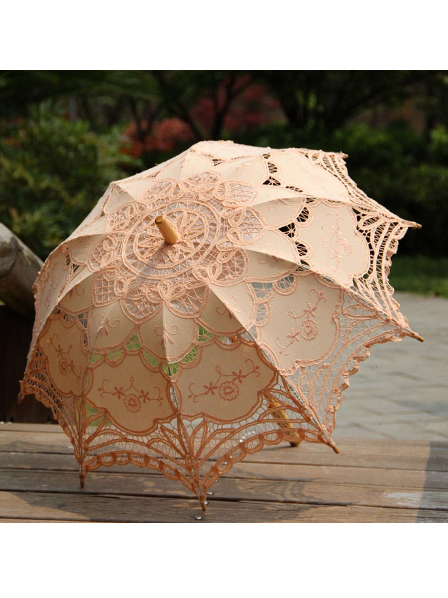 Зонтик от солнца кружевной