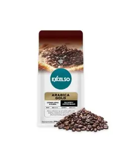 Кофе обжаренный в зерне Arabica Gold 200g