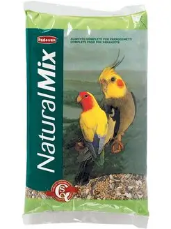 NATURALMIX parrocchetti корм для средних попугаев, 0,800