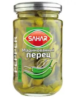 Перец острый маринованный Иран 230 гр