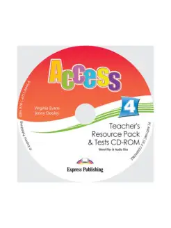 Access 4 Teacher's Resource Pack & Tests CD-ROM