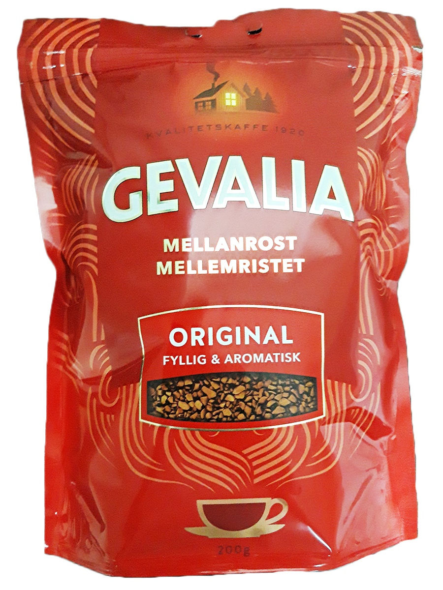 Кофе растворимый gevalia original