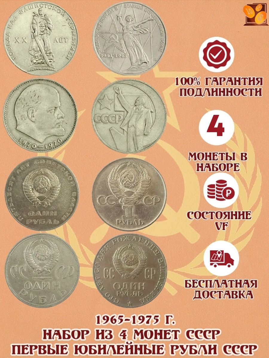 каталог с фото юбилейных рублей