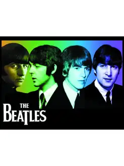 Магнит Битлз Beatles Англия СССР ретро постер