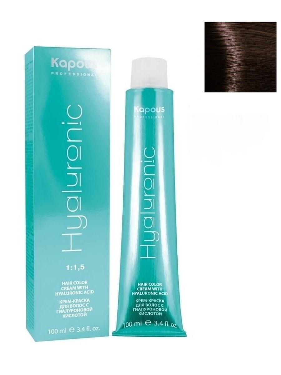 Краска капус отзывы. Kapous Hyaluronic 4.12 табачный. Kapous Hyaluronic. Усилитель цвета 06 красный. Крем краска Kapous Hyaluronic 4.12. Kapous Гиалуроник палитра 8/12.