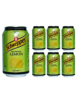 Лимонад Schweppes Лимон 330 мл Х 6