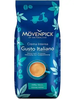 Кофе GUSTO ITALIANO Crema Intensa, в зернах, 1000 гр