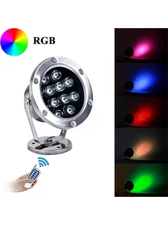 Светильник светодиодный, подводный, 927 Led1 RGB