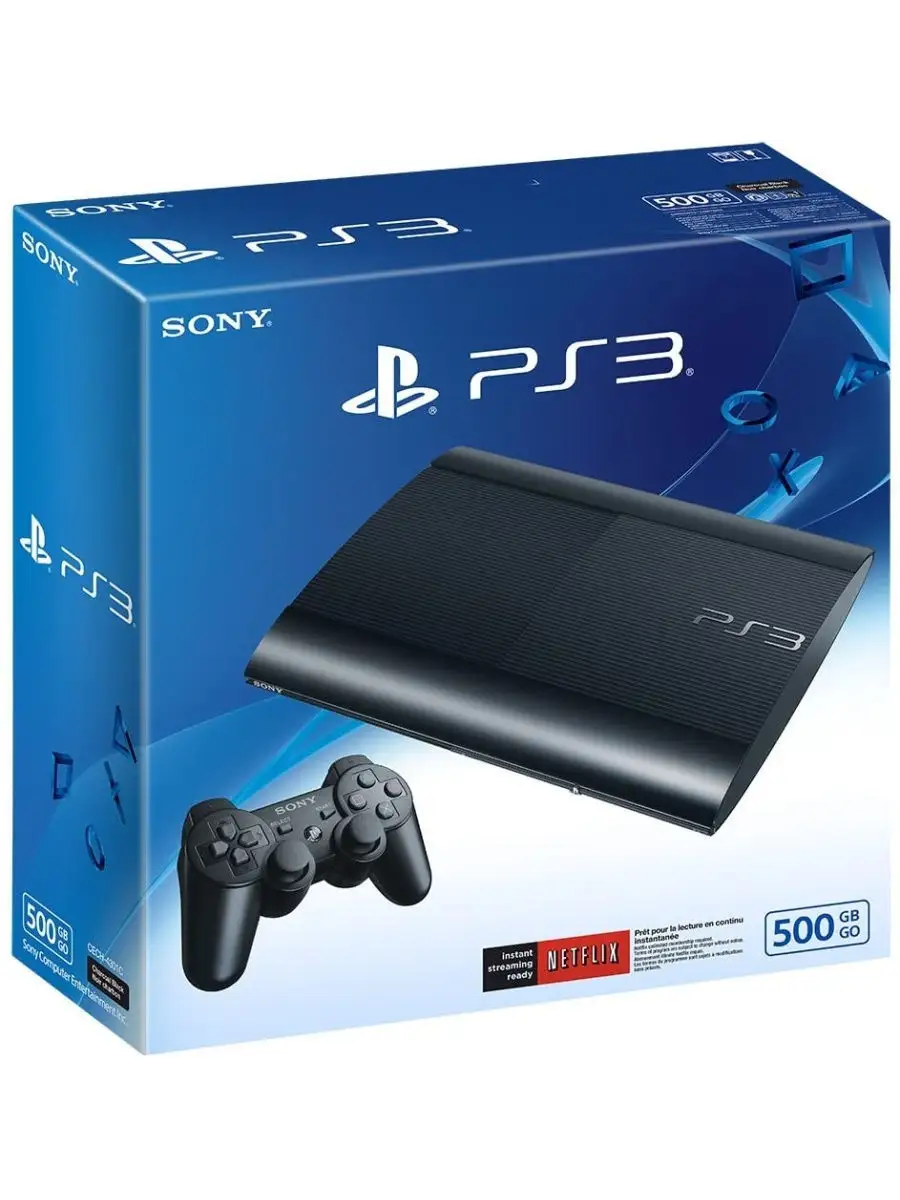 консоль Sony Playstation 3 Slim (PS3 Slim) Sony 26649371 купить в интернет-магазине