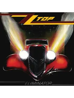 ZZ Top "Eliminator" Coloured Red