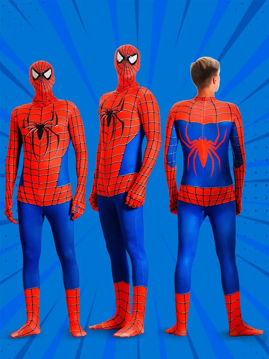 Новогодний костюм человека паука для мальчика - купить с доставкой