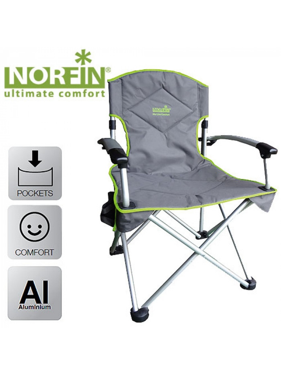 Кресло складное Norfin oriversi NF NF-20207