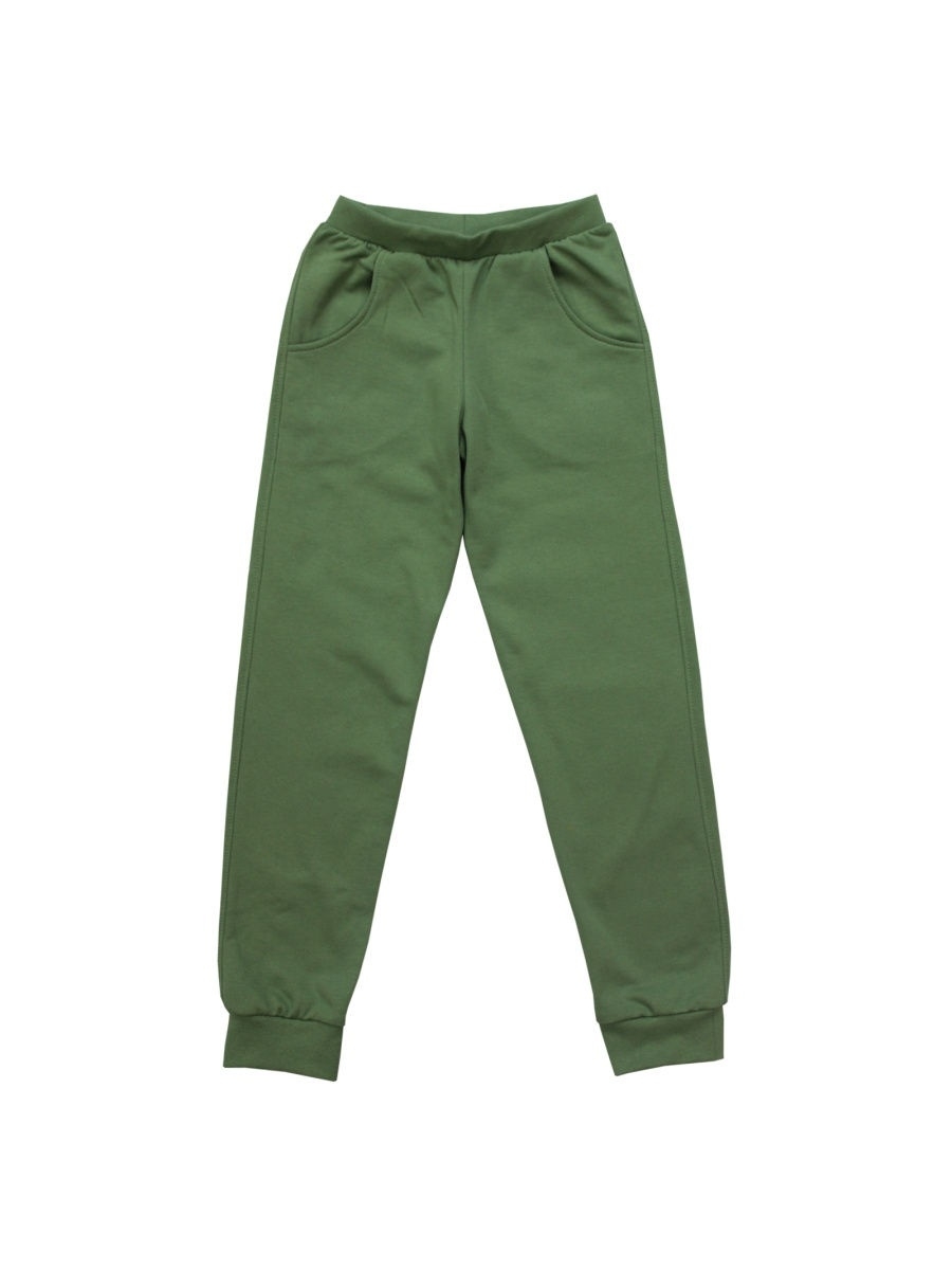 Зеленые спортивные штаны