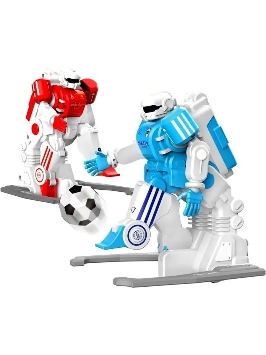 Радиоуправляемые роботы-футболисты Crazon Soccer Robot, бьют ногой по мячу, светятся глаза на пульте Zhorya 27552589 купить в интернет-магазине Wildberries