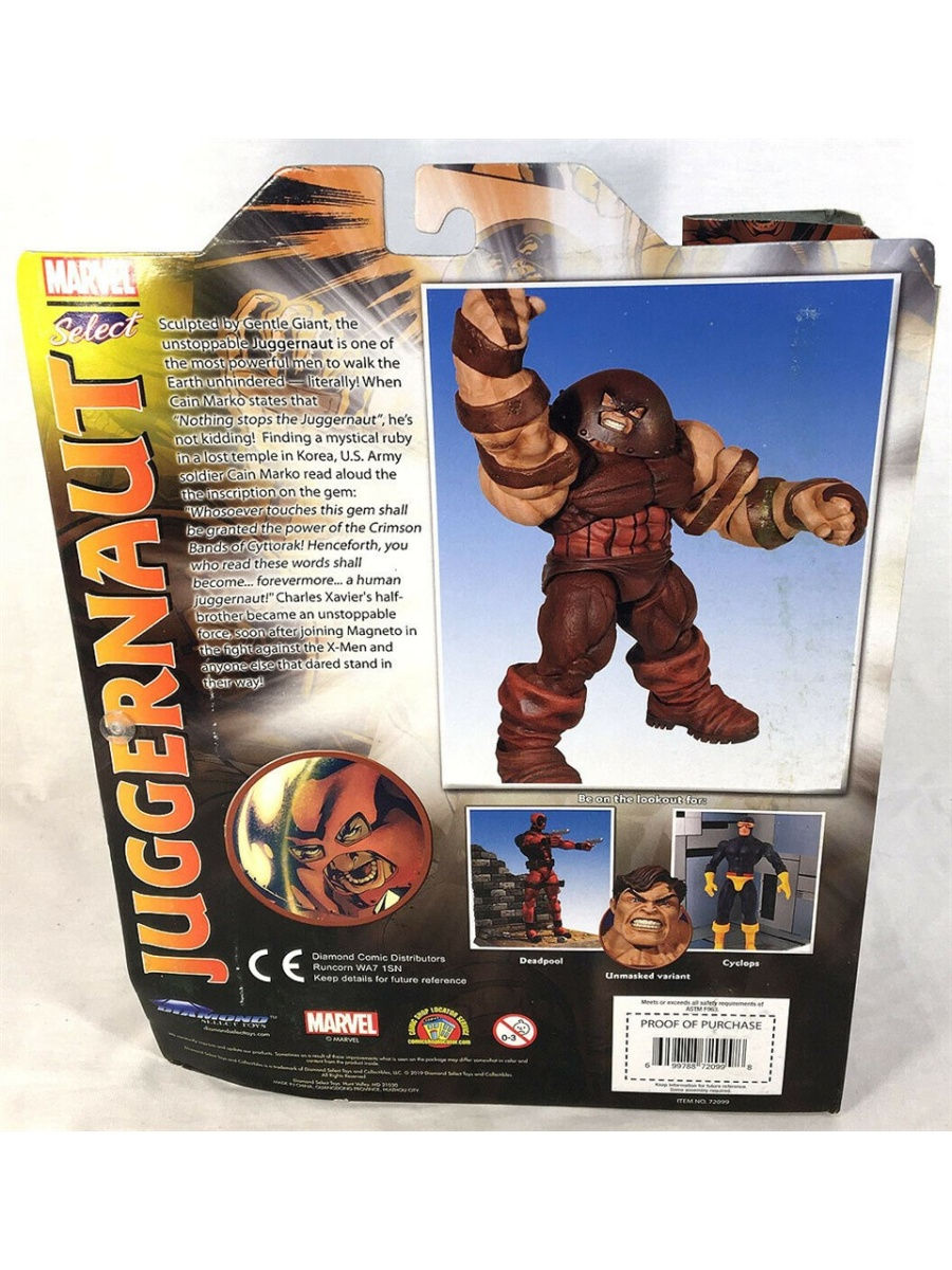 marvel select juggernaut