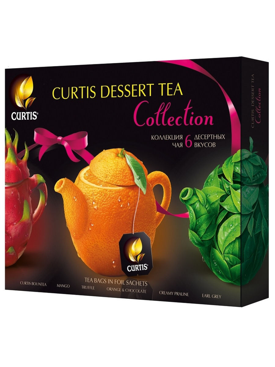 Tea collection. Чай Curtis Dessert Tea. Чай Curtis Dessert Tea collection. Чай Curtis Dessert Tea collection в пакетиках набор. Чай черный Curtis Dessert Tea collection.