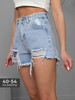 Шорты джинсовые короткие летние с разрезами бренд Makey Kelly продавец Продавец № 48569