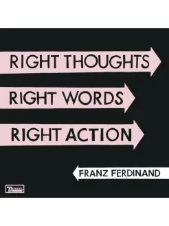 Audio CD - FRANZ FERDINAND Right Thoughts, Right Words, Rig