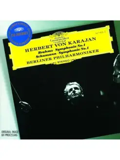 SCHUMANN BRAHMS Symphonies No. 1 Karajan