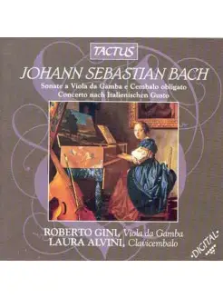 Audio CD - Bach Johann Sebastian. R. Gini - Sonate a viola d