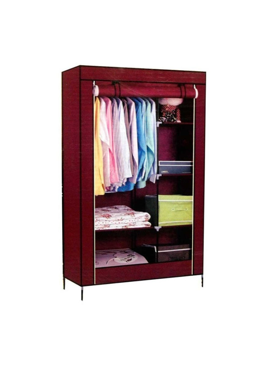 Складной шкаф каркасный тканевый storage wardrobe для одежды