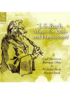 Audio CD - Bach Music for Oboe & Harpsichord - Gail Henness